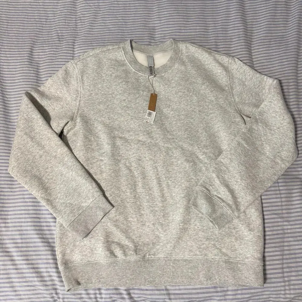 Skims Cotton Blend Crewneck Sweatshirt